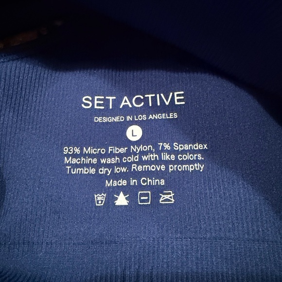 SET Active racer back v sports bra - Picture 5 of 5